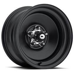 U.S. Wheel 65 Series Rat Rod Gloss Black Wheels 15x7