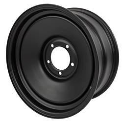 U.S. Wheel 68 Series Rat Rod Matte Black Wheels 17x8