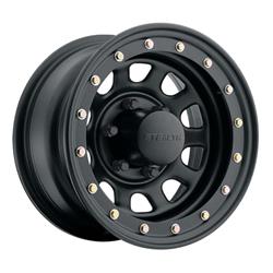 U.S. Wheel 844 Series Stealth Daytona Lockring-Style Black Wheels 16x10