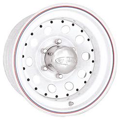 U.S. Wheel 90 Series White Modular Wheels 16x7