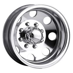 Ultra Wheel 002 Modular Dually Polished Wheels 17x6.5