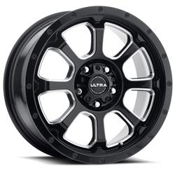 Ultra Wheel 219 Nemesis CUV Gloss Black Wheels With Machined Accents 17x8