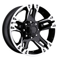 Ultra Wheel 234/235 Maverick Gloss Black with Diamond-Cut Accents Wheels