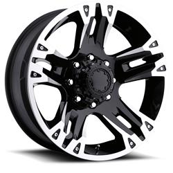 Ultra Wheel 234/235 Maverick Gloss Black with Diamond-Cut Accents Wheels 16x8