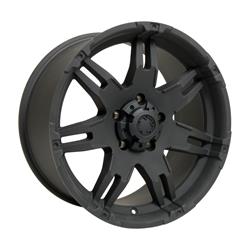 Ultra Wheel 237/238 Gauntlet Matte Black Wheels 17x9