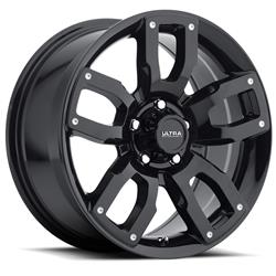 Ultra Wheel 251 Decoy Gloss Black with Milled Dimples Wheels 17x8