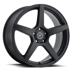 Platinum Luxury 432 Elite Satin Black Wheels 19x8.5
