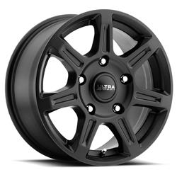 Ultra Wheel 450 Toil Satin Black Wheels 16x6.5