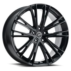 Ultra Wheel Platinum Luxury 458 Prophecy Gloss Black Wheels 17x8