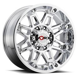 Ultra Wheel Company 811-8935C+25 Worx 811 Conquest Chrome Wheels