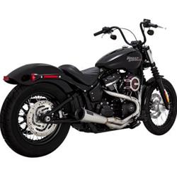 Vance & Hines Stainless Steel 2-into-1 Upsweep Exhaust Systems 27623