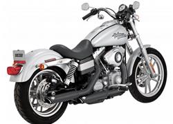Vance & Hines Twin Slash 3 in. Slip-On Steel  Inch Muffler 46379