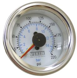 VIAIR Dual Needle Illuminated Gauges 90081