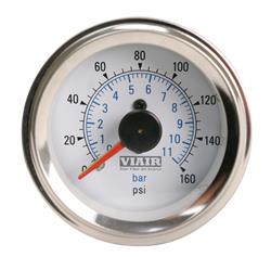 VIAIR Dual Needle Illuminated Gauges 90083