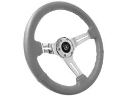 VSW S6 Series Sport Leather Steering Wheels ST3012GRY
