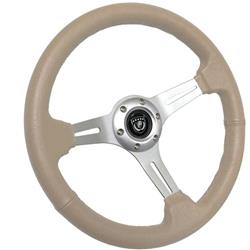 VSW S6 Series Sport Leather Steering Wheels ST3014TAN