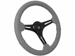 VSW S6 Series Sport Leather Steering Wheels ST3060GRY