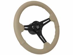 VSW S6 Series Sport Leather Steering Wheels ST3060TAN