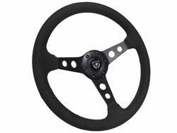 VSW S6 Series Sport Suede Steering Wheels ST3583BLK