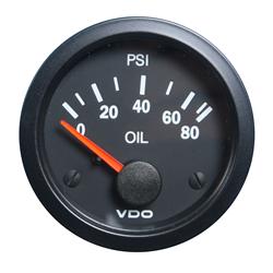 VDO Vision Series Analog Gauges 350-1041