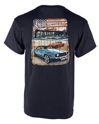 Old Guys Rule American Muscle T-Shirt