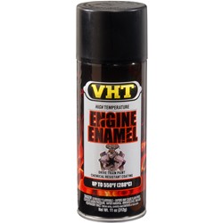 VHT Engine Enamel 11 Oz. Flat Black SP130