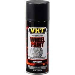 VHT Polyurethane Wheel Paint 11 Oz. Satin Black SP183