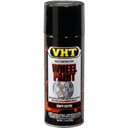 VHT Polyurethane Wheel Paint 11 Oz. Gloss Black SP187