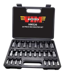 VIM Tools 26-Piece Master Hex Driver Sets HMS26