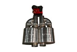 Valvetronic Designs Valved 304 Stainless Steel 3.5 Inch Muffler UVM.89MM.X2