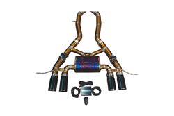 Valvetronic Designs Valved Sport Exhaust Systems BMW.G8X.M3.AXL.TI.BLK