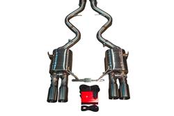 Valvetronic Designs Valved Sport Exhaust Systems BMW.E9X.M3.AXL.BR.BLK