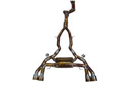 Valvetronic Designs Valved Sport Exhaust Systems BMW.F9X.X3M.VSES.EL.TI.BLK