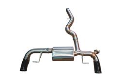 Valvetronic Designs Valved Sport Exhaust Systems for 2020-2024 330I, 430I - BMW.G20.330I.AXL.BR.BLK
