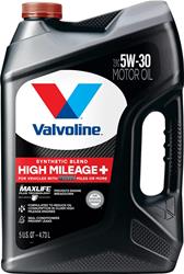 5w30 Valvoline High Mileage with MaxLife Plus Technology Motor Oil 891568