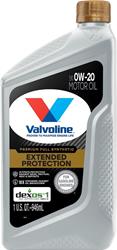 0w20 Valvoline Extended Protection Full Synthetic Motor Oil 891682