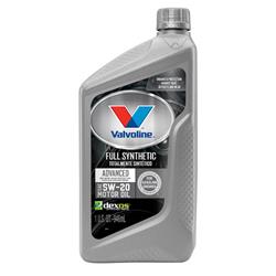 5w20 Valvoline Advanced Full Synthetic Motor Oil VV927