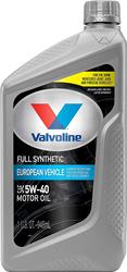 5w40 Valvoline European Vehicle Full Synthetic Motor Oil VV966