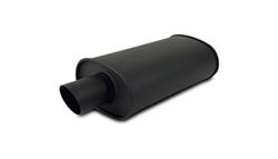 Vibrant Performance StreetPower Flat Black Universal 304 Stainless Steel 2.5 Inch Muffler 1146