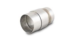 Vibrant Performance Welded Double Slip Joints 1.5 Inch 304 Stainless Steel Exhaust Pipe 13280