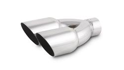 Vibrant Performance  Round, Polished 2.50 Inch Exhaust Tip 1333