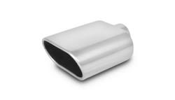 Vibrant Performance  Oval, Polished 2.25 Inch Exhaust Tip 1405