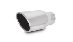 Vibrant Performance  Oval, Polished 2.50 Inch Exhaust Tip 1406