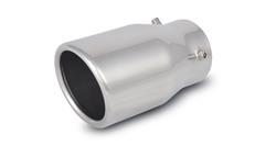 Vibrant Performance  Round, Polished 2.25 Inch Exhaust Tip 1503