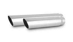 Vibrant Performance  Round, Polished 2.50 Inch Exhaust Tip 1559