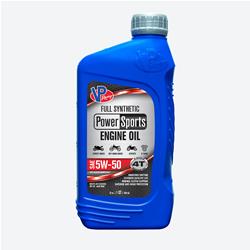 5W50 VP Racing Powersports 4T Full Synthetic Motorcycle Engine Oil 2939