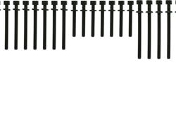 MAHLE Original - Cylinder Head Fasteners for 1999-2002 JETTA, GOLF, 1997-2000 EUROVAN - GS33462