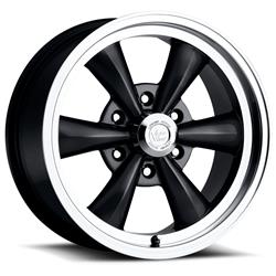 Vision American Muscle 141 Legend 6 Series Black Wheels 17x8