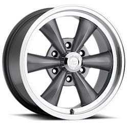 Vision American Muscle 141 Legend 6 Series Gunmetal Wheels 17x8