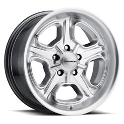 Vision American Muscle 147 Daytona Series Hyper Silver Wheels 20x8.5
